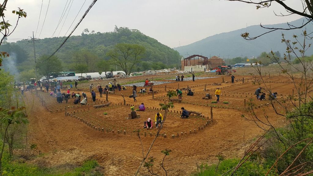 강상면 세월리 마을 꽃정원, 텃밭 만들기 프로젝트